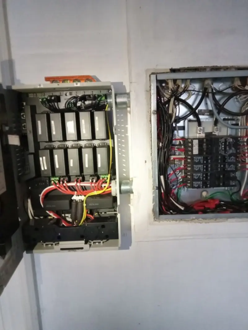 Electrical panel upgrade completed for Indoor Lighting Installation in Monongahela